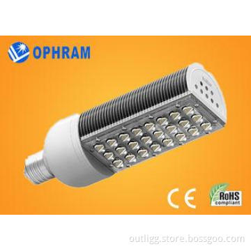E27 / E40 PF0.9 24W High Power Ophram LED Street Light 100-